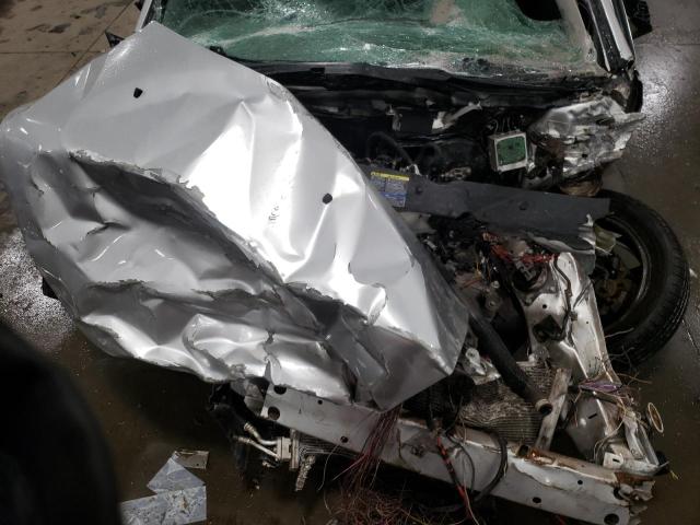 1G1ZA5EB4AF106518 - 2010 CHEVROLET MALIBU LS SILVER photo 11