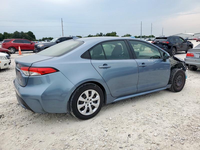 JTDEPMAE5MJ118838 - 2021 TOYOTA COROLLA LE GRAY photo 3