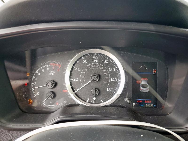 JTDEPMAE5MJ118838 - 2021 TOYOTA COROLLA LE GRAY photo 9