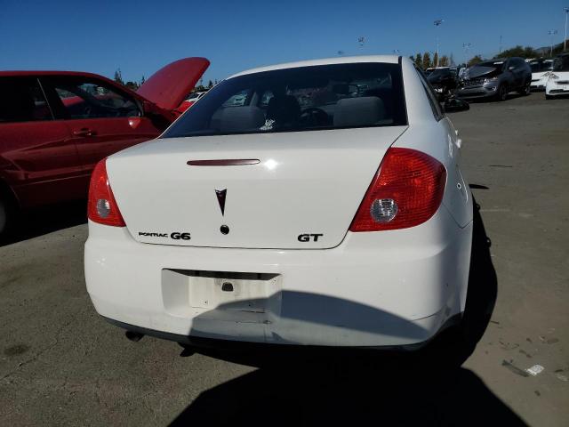 1G2ZH57N484123663 - 2008 PONTIAC G6 GT WHITE photo 6