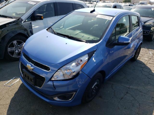 KL8CF6S9XFC749060 - 2015 CHEVROLET SPARK 2LT BLUE photo 1