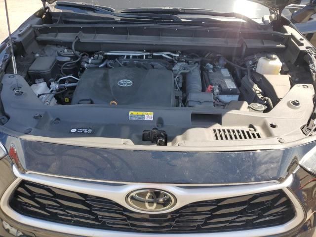 5TDHZRBH2NS175693 - 2022 TOYOTA HIGHLANDER XLE შავი ფოტო 12