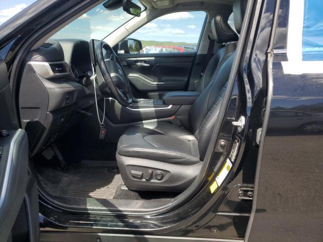 5TDHZRBH2NS175693 - 2022 TOYOTA HIGHLANDER XLE შავი ფოტო 7