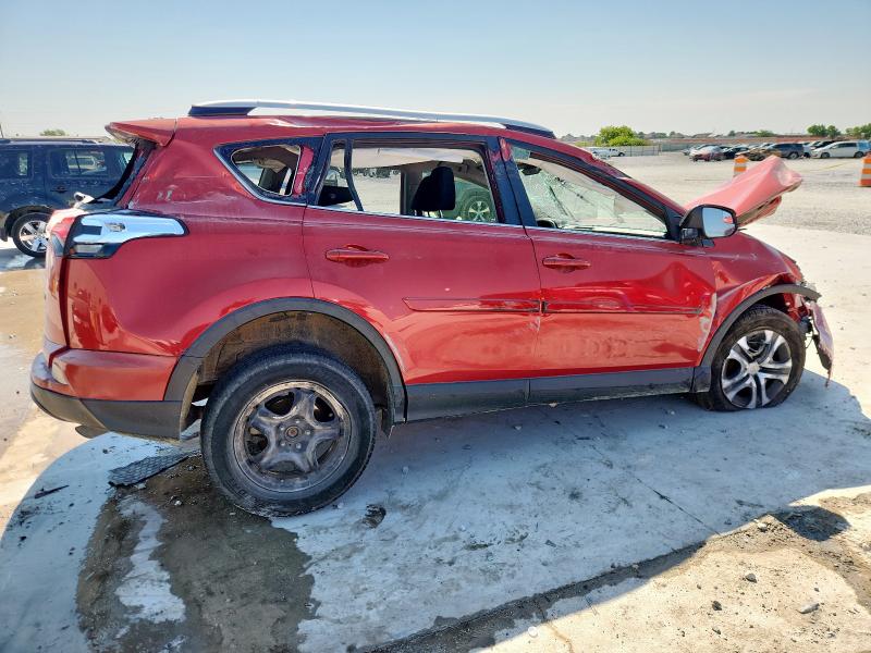 JTMZFREV7GJ074888 - 2016 TOYOTA RAV4 LE 红色 照片 3