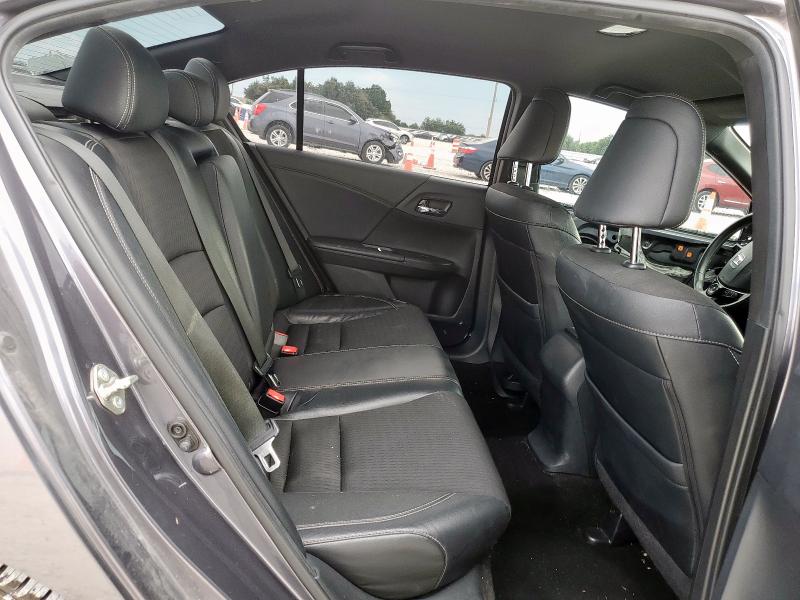 1HGCR2F50GA151539 - 2016 HONDA ACCORD SPORT GRAY photo 10