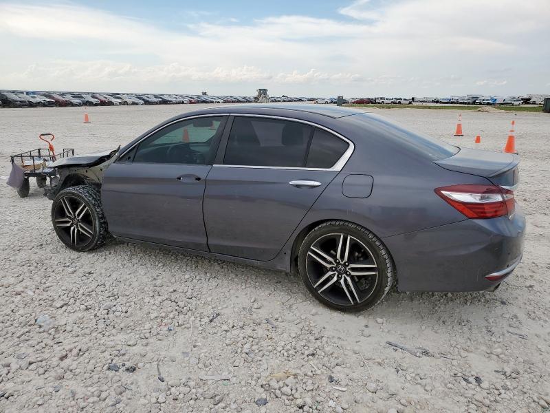 1HGCR2F50GA151539 - 2016 HONDA ACCORD SPORT GRAY photo 2