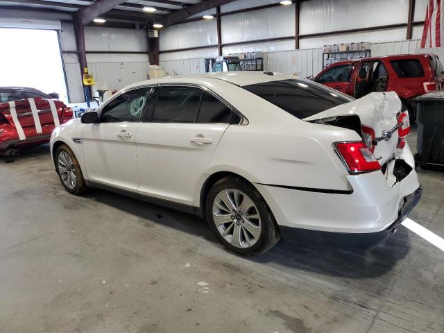 1FAHP2FW3BG110398 - 2011 FORD TAURUS LIMITED WHITE photo 2