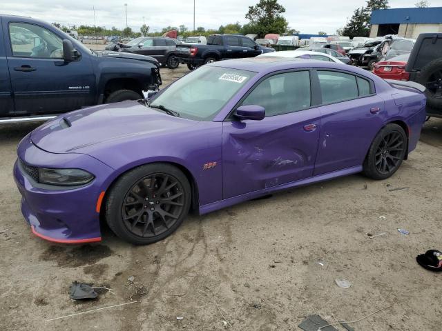 2C3CDXGJ0JH306951 - 2018 DODGE CHARGER R/T 392 PURPLE photo 1