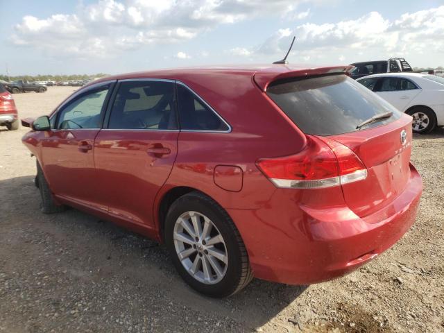 4T3ZA3BB2AU037407 - 2010 TOYOTA VENZA RED photo 2