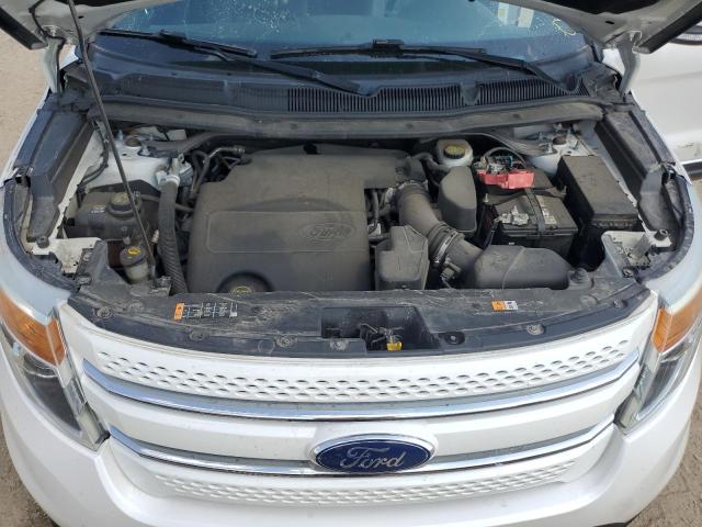 1FM5K8F86FGC35820 - 2015 FORD EXPLORER LIMITED Blanco foto 11