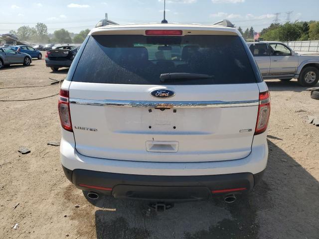 1FM5K8F86FGC35820 - 2015 FORD EXPLORER LIMITED Blanco foto 6