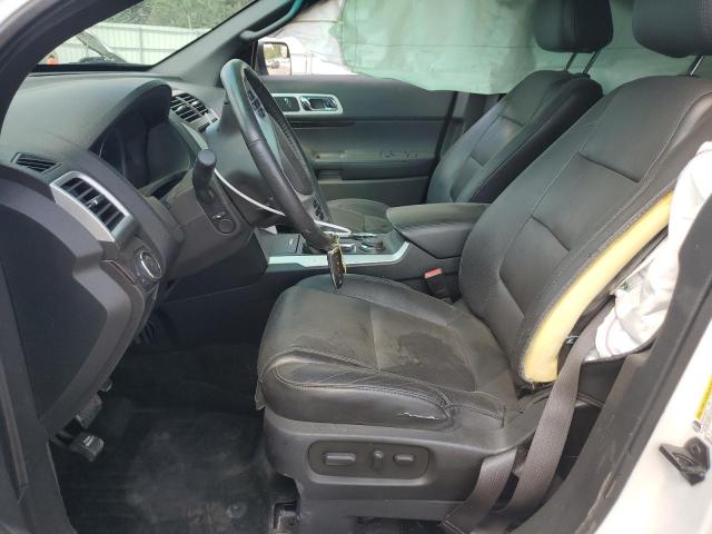 1FM5K8F86FGC35820 - 2015 FORD EXPLORER LIMITED Blanco foto 7