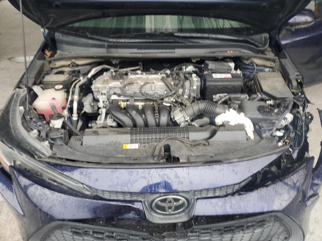 5YFEPRAEXLP036269 - 2020 TOYOTA COROLLA LE BLUE photo 11
