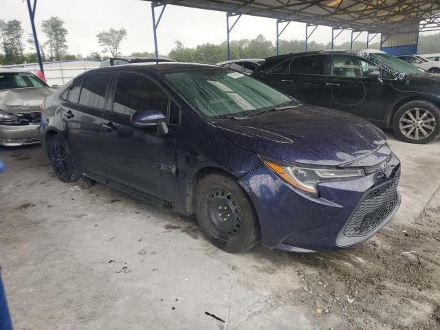 5YFEPRAEXLP036269 - 2020 TOYOTA COROLLA LE BLUE photo 4