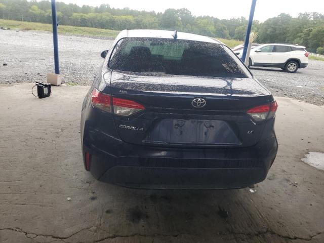 5YFEPRAEXLP036269 - 2020 TOYOTA COROLLA LE BLUE photo 6