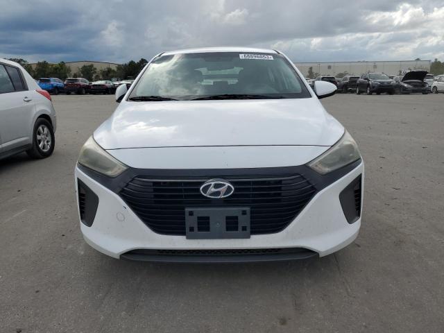 KMHC65LC7HU031390 - 2017 HYUNDAI IONIQ BLUE WHITE photo 5