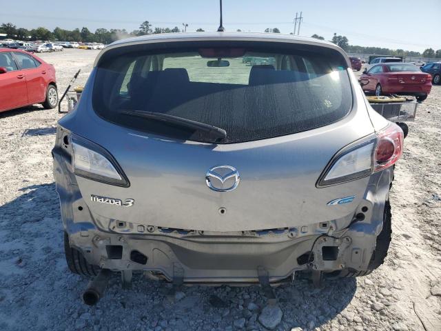 JM1BL1L71C1666281 - 2012 MAZDA 3 I GRAY photo 6