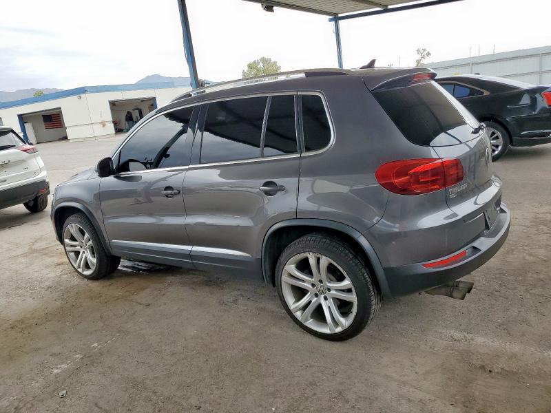 WVGAV7AXXGW560489 - 2016 VOLKSWAGEN TIGUAN S CHARCOAL photo 2