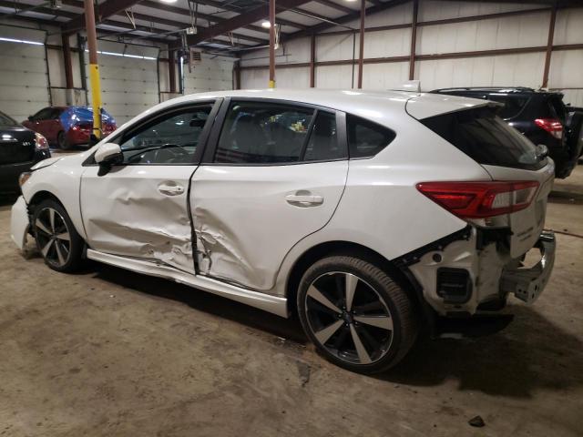 4S3GTAJ6XK1752686 - 2019 SUBARU IMPREZA SPORT WHITE photo 2