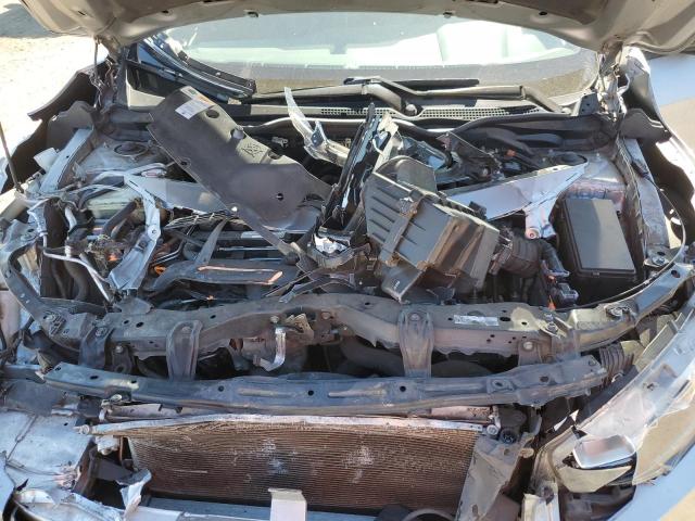 JHMFC1F72JX014954 - 2018 HONDA CIVIC EXL ვერცხლისფერი ფოტო 11