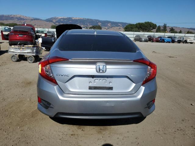 JHMFC1F72JX014954 - 2018 HONDA CIVIC EXL ვერცხლისფერი ფოტო 6