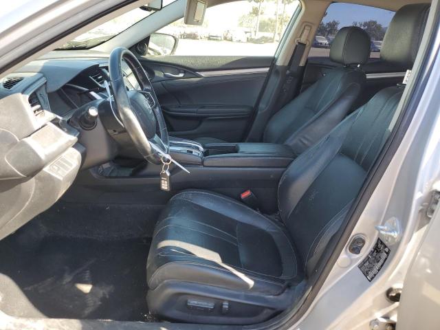 JHMFC1F72JX014954 - 2018 HONDA CIVIC EXL ვერცხლისფერი ფოტო 7