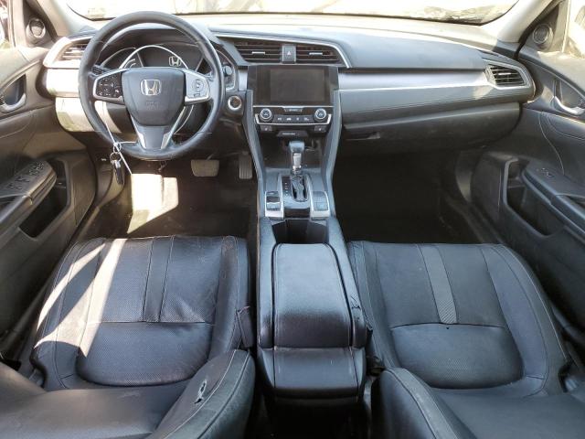 JHMFC1F72JX014954 - 2018 HONDA CIVIC EXL ვერცხლისფერი ფოტო 8