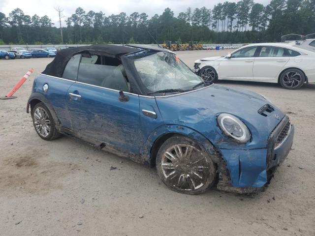 WMW43DL09P3P66679 - 2023 MINI COOPER S BLUE photo 4