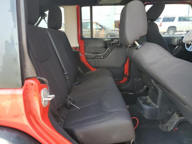 1C4BJWDG5FL519164 - 2015 JEEP WRANGLER U SPORT RED photo 11
