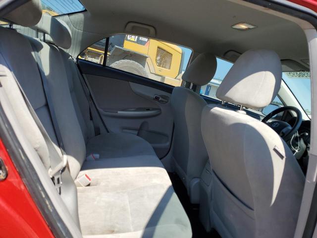 2T1BU4EE6CC860309 - 2012 TOYOTA COROLLA BASE BURGUNDY photo 10