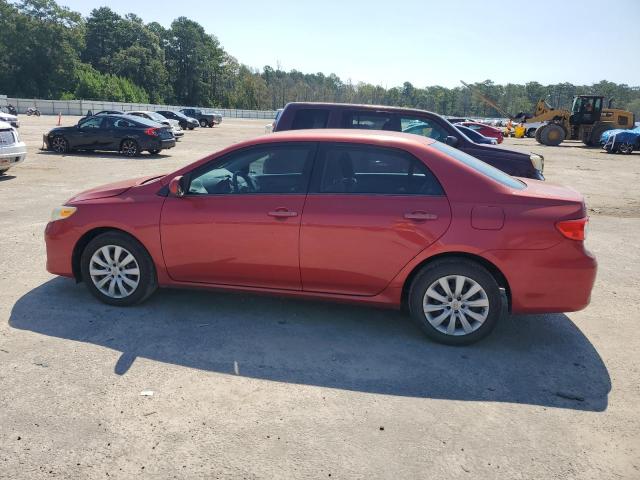 2T1BU4EE6CC860309 - 2012 TOYOTA COROLLA BASE BURGUNDY photo 2