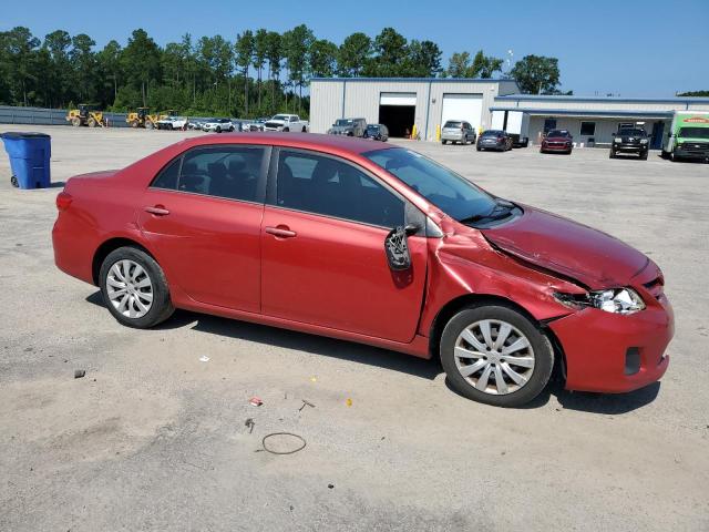 2T1BU4EE6CC860309 - 2012 TOYOTA COROLLA BASE BURGUNDY photo 4