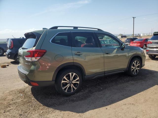 JF2SKAUC5MH406345 - 2021 SUBARU FORESTER LIMITED GREEN photo 3