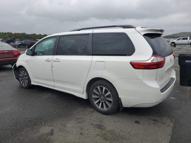 5TDDZ3DC6JS189989 - 2018 TOYOTA SIENNA XLE Biały zdjęcie 2