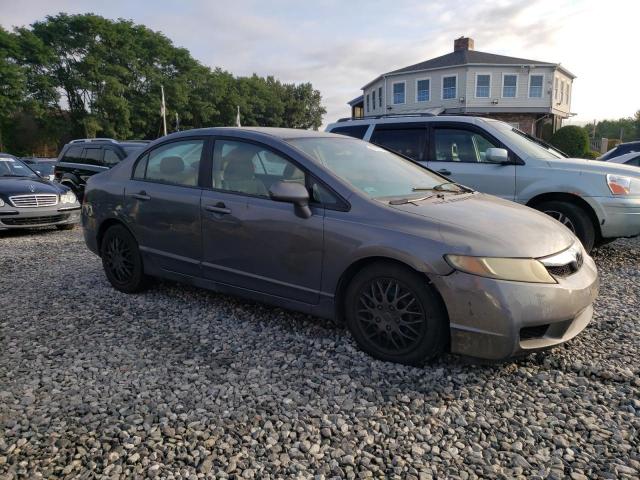 19XFA1F52AE037902 - 2010 HONDA CIVIC LX GRAY photo 4