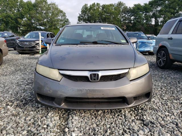 19XFA1F52AE037902 - 2010 HONDA CIVIC LX GRAY photo 5