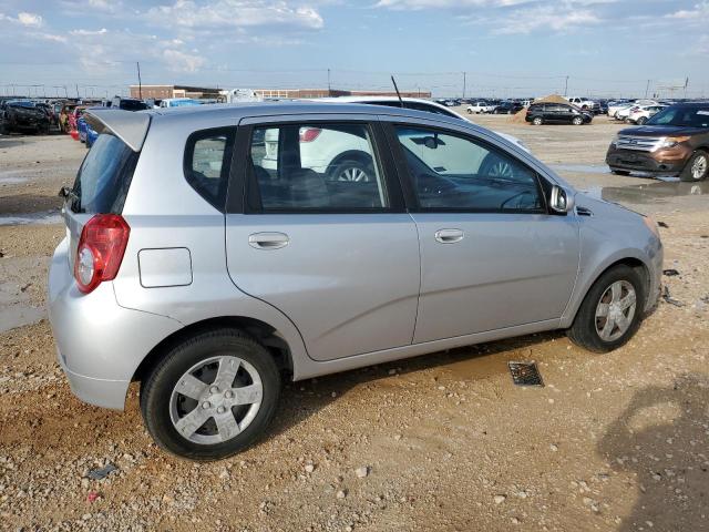 KL1TD66E09B613347 - 2009 CHEVROLET AVEO LS SILVER photo 3