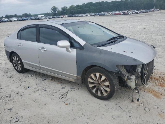 19XFA1F89AE075301 - 2010 HONDA CIVIC EX SILVER photo 4