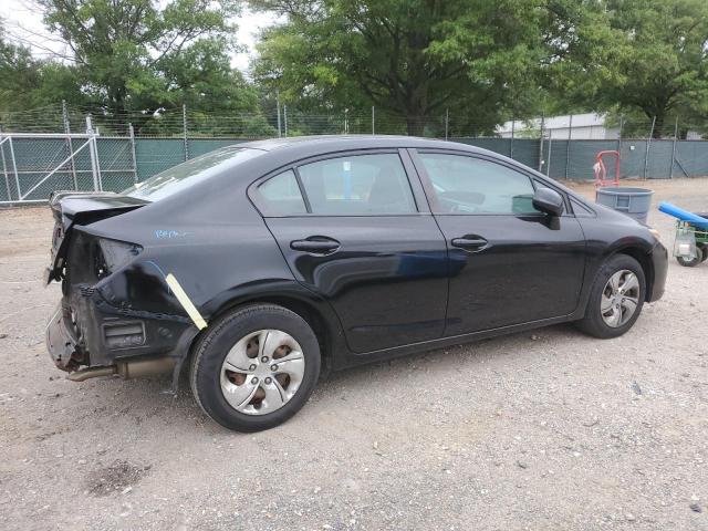 2HGFB2F55DH538490 - 2013 HONDA CIVIC LX შავი ფოტო 3
