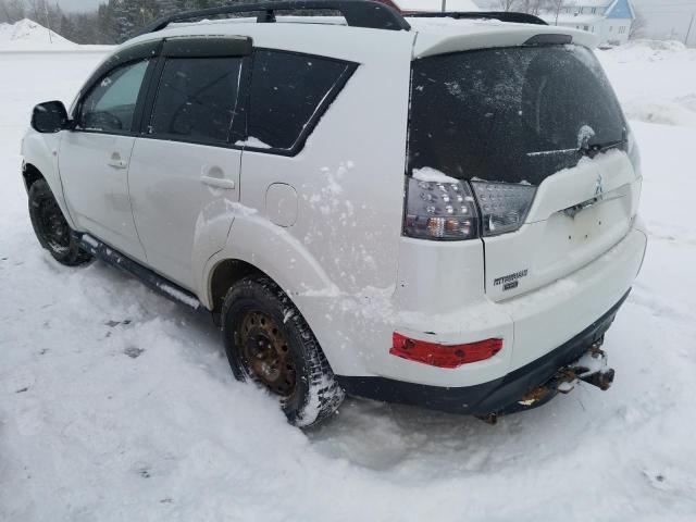 JA4AT2AW3CU604076 - 2012 MITSUBISHI OUTLANDER ES WHITE photo 2