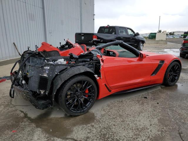 1G1YT2D64H5603285 - 2017 CHEVROLET CORVETTE Z06 3LZ RED photo 3