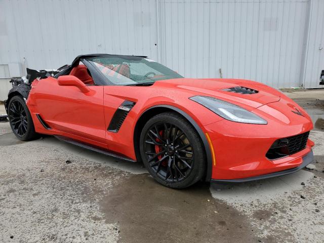 1G1YT2D64H5603285 - 2017 CHEVROLET CORVETTE Z06 3LZ RED photo 4