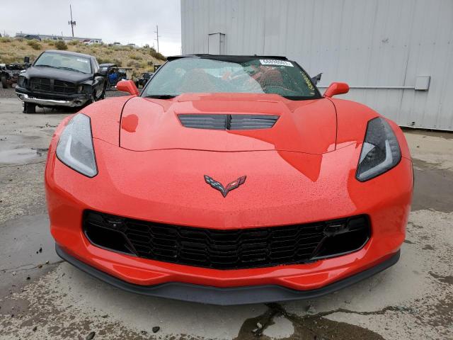 1G1YT2D64H5603285 - 2017 CHEVROLET CORVETTE Z06 3LZ RED photo 5