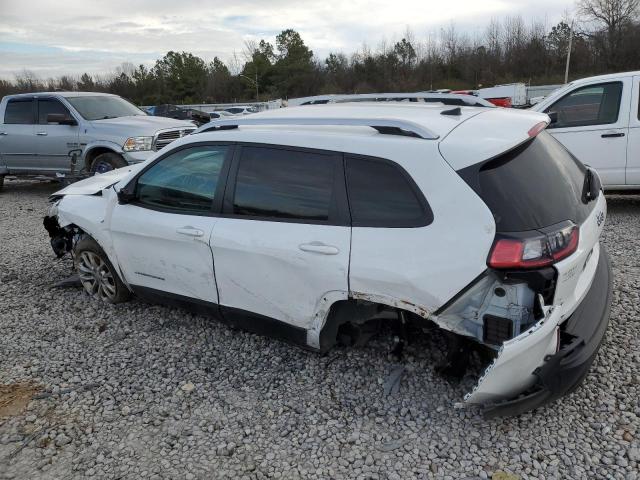 1C4PJLCBXLD586293 - 2020 JEEP CHEROKEE LATITUDE WHITE photo 2