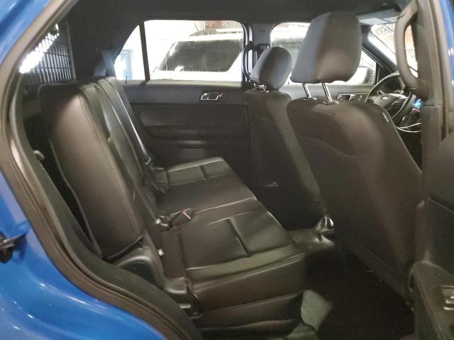 1FM5K8AT8JGB69095 - 2018 FORD EXPLORER POLICE INTERCEPTOR أزرق صورة 11