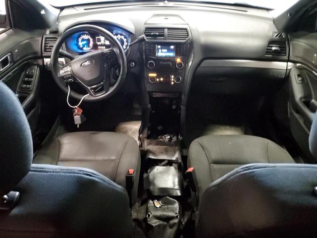 1FM5K8AT1JGC77171 - 2018 FORD EXPLORER POLICE INTERCEPTOR رمادي صورة 8