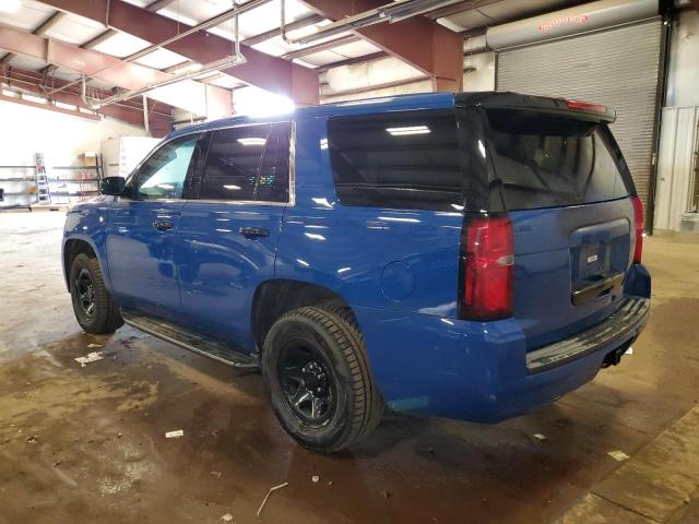 1GNSKDEC3KR407796 - 2019 CHEVROLET TAHOE POLICE Синій фото 2