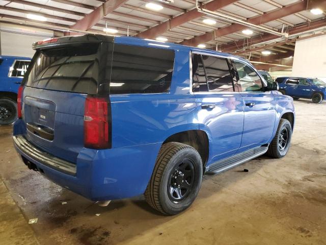 1GNSKDEC3KR407796 - 2019 CHEVROLET TAHOE POLICE Синій фото 3