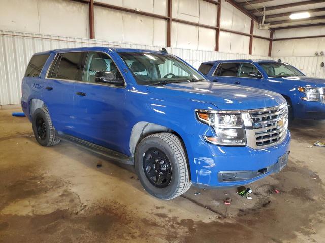 1GNSKDEC3KR407796 - 2019 CHEVROLET TAHOE POLICE Синій фото 4
