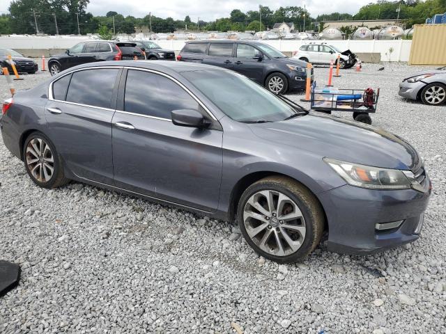 1HGCR2F59DA033064 - 2013 HONDA ACCORD SPORT GRAY photo 4
